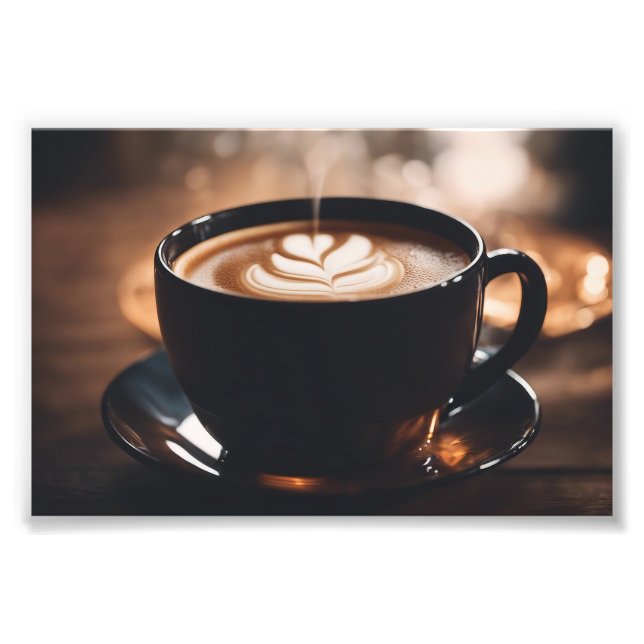 It's just a cup of coffee ! photo print (Front)