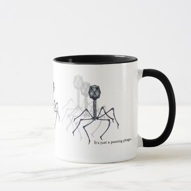 It's just a passing phage... Science mug (Right)