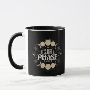 It's Just a Phase Solar Eclipse 2025 Lunar Moon Mug