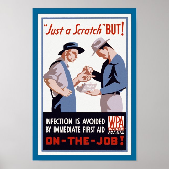 It's Just a Scratch - But! Poster (Front)