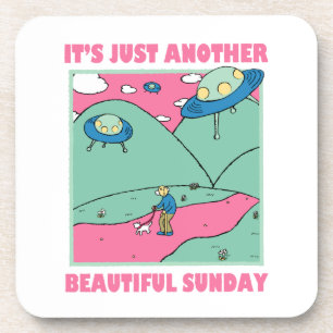 It's Just Another Beautiful Sunday Coaster