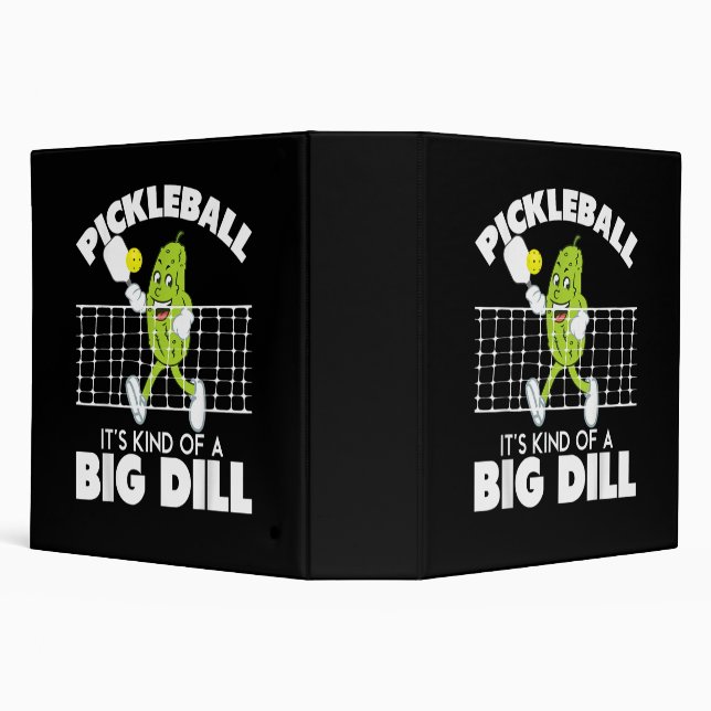 It's Kind of A Big Dill - Funny Pickleball Paddle Binder (Background)