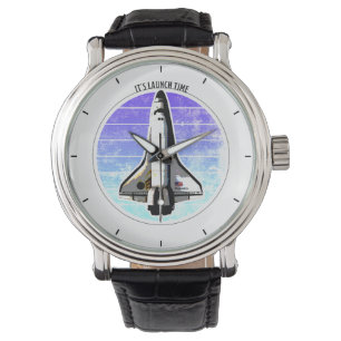 It's Launch Time Space Shuttle Discovery Moonrise Watch