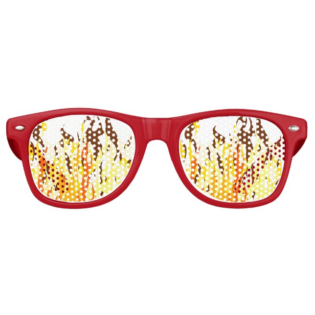 It's Lit-Fire and Flames Party Shades (Front)