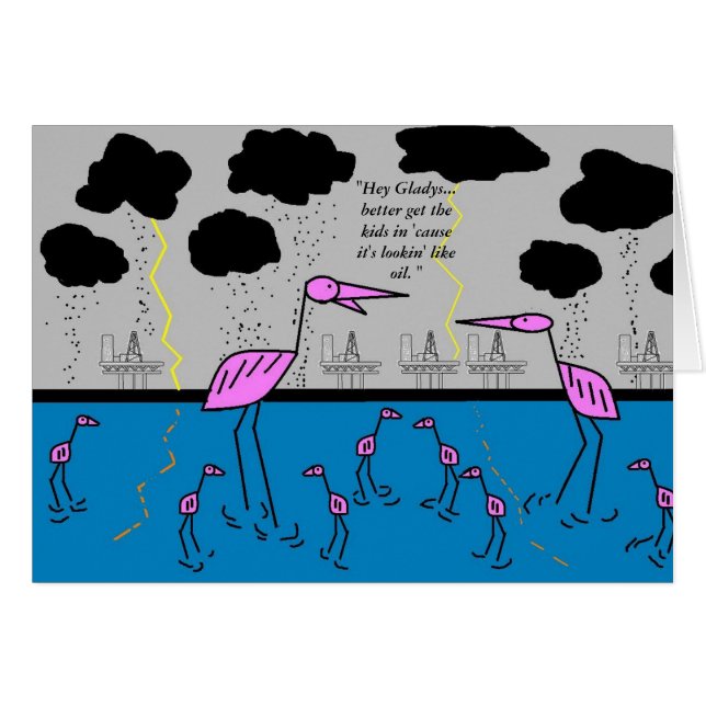 It's lookin' like oil (Front Horizontal)