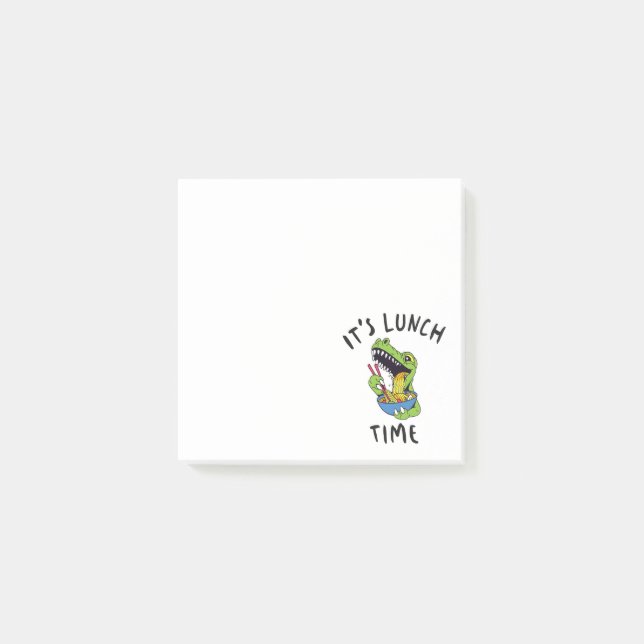 It's lunch time post-it notes (Front)