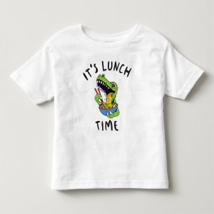 It's lunch time toddler t-shirt