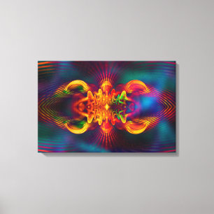 IT'S MAGIC Apopphysis Fractal II + your idea Canvas Print