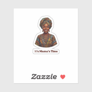 It's Mama's Time - African Queen Heritage Tote Bag