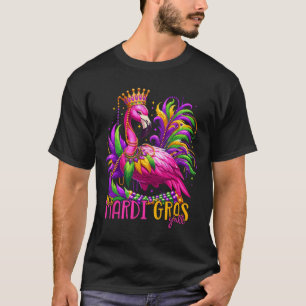 Its Mardi Gras Y'all Flamingo Costume Girls Women  T-Shirt