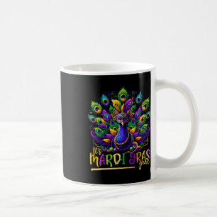 Its Mardi Gras Y'all Pea Costume Kids Women Mardi Coffee Mug