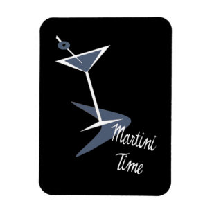 It's Martini Time! Magnet