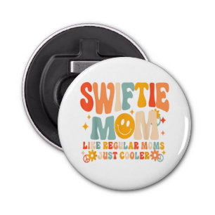 It's Me Hi I'm The Cool Mom It's Me Retro Groovy M Bottle Opener