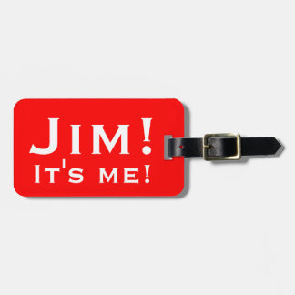 It's me! Personalized Luggage tags. Luggage Tag