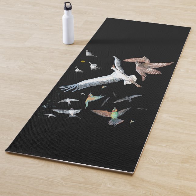 It's Migration Time for These Birds Yoga Mat (In Situ)