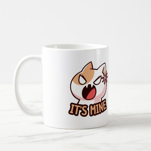 It's Mine Grumpy Cat Mug | Introvert  (Left)