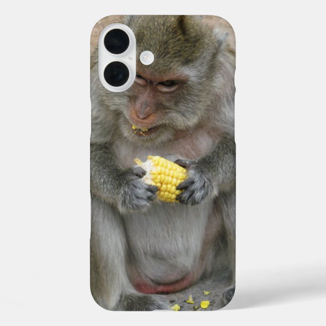 It's Mine!! ... Wild Thai Macaque Monkey Case-Mate iPhone Case (Back)