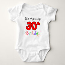 It's Mommy's 30th Birthday