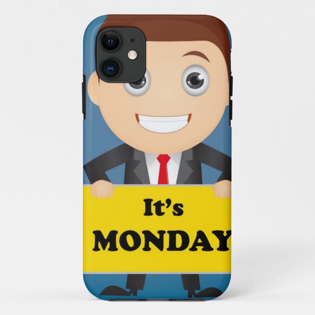 Its Monday Case-Mate iPhone Case (Back)