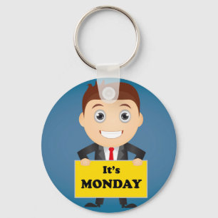 Its Monday Keychain