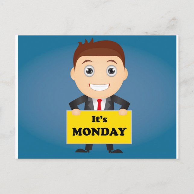 Its Monday Postcard (Front)