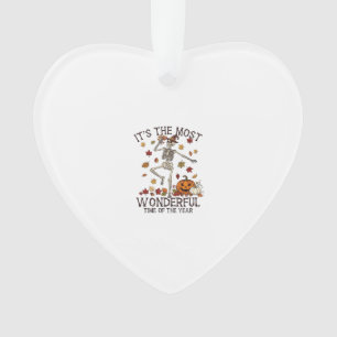 Its Most Wonderful Dancing Skeleton Halloween Witc Ornament