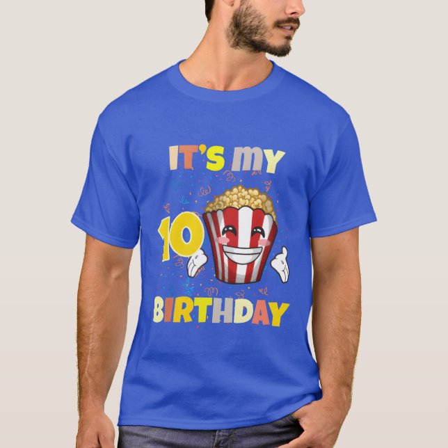 Its My 10 Birthday funny T-Shirt (Front)