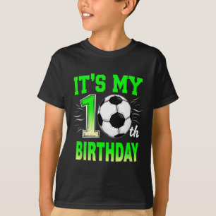 It's My 10th Birthday Boy Soccer Ll T-Shirt