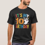 It's My 10th Birthday Cute Halloween Kids Shirt<br><div class="desc">It's My 10th Birthday Cute Halloween Kids Shirt</div>
