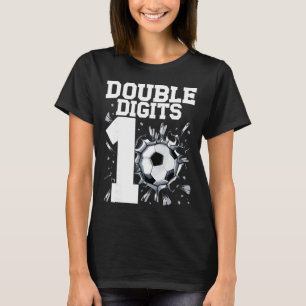 It's My 10th Birthday Soccer Player 10 Bday Party T-Shirt