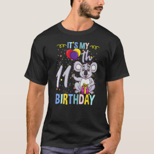 Its My 11th Birthday Koala Animal   1 T-Shirt