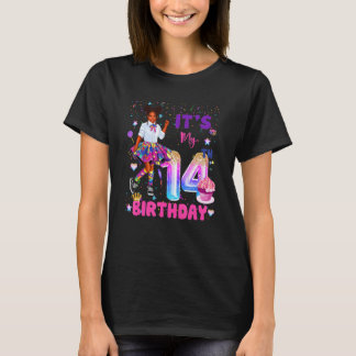 Its My 14th Birthday African American Black Girl 1 T-Shirt