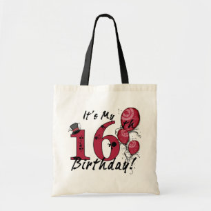 It's my 16th birthday grunge balloon bag