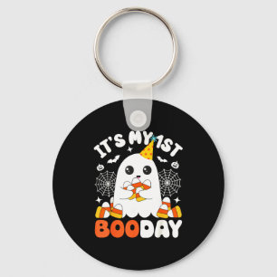 Its My 1st Boo Day, Funny Halloween Ghost 1st Birt Keychain