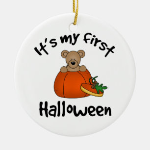 It's My 1st Halloween Ceramic Ornament