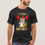 Its My 21st Birthday Corgi Owner T-Shirt<br><div class="desc">Its My 21st Birthday Corgi Owner</div>