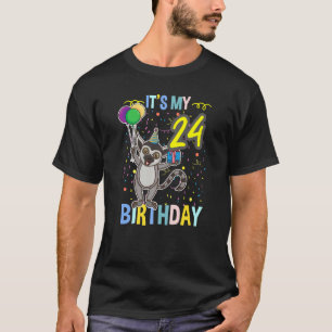 Its My 24th Birthday Lemur T-Shirt