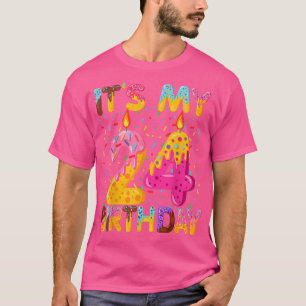 Its My 24th Birthday Sweet Doughnut 24 Years Old F T-Shirt