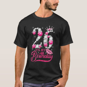 It's My 26Th Birthday Queen 26 Years Old Shoes Cro T-Shirt