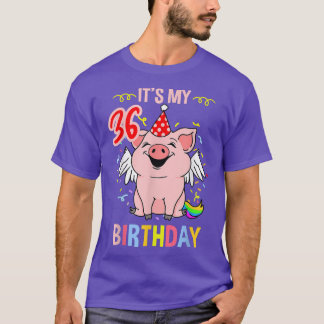 Its My 36th Birthday Pig T-Shirt