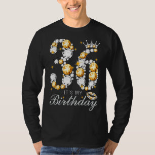 It's My 36th Birthday Queen 36 Years Old Shoes Cro T-Shirt