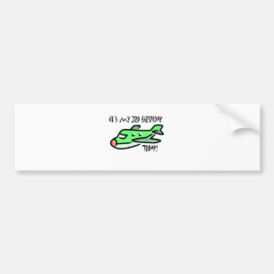 It's My 3rd Birthday Today Bumper Sticker