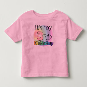 It's my 3rd Birthday Toddler T-shirt