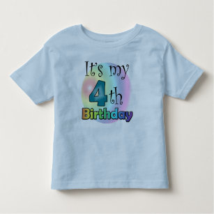 It's my 4th Birthday Toddler T-shirt