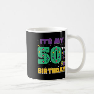 It's My 50th Birthday Mardi Gras 50 Year Old Mask Coffee Mug