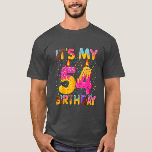 It's My 54th Birthday Sweet Doughnut 54 Years Old T-Shirt
