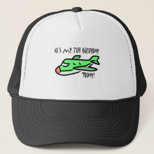 It's My 7th Birthday Today Trucker Hat