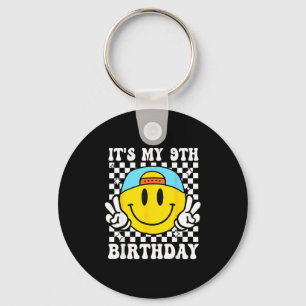 It's My 9th Birthday 9 Years Old Boys Bruh I'm 9 N Keychain