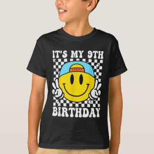 It's My 9th Birthday 9 Years Old Boys Bruh I'm 9 N T-Shirt