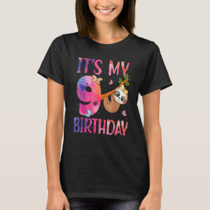 It's My 9th Birthday Ninth Anniversary 9 Year Old T-Shirt
